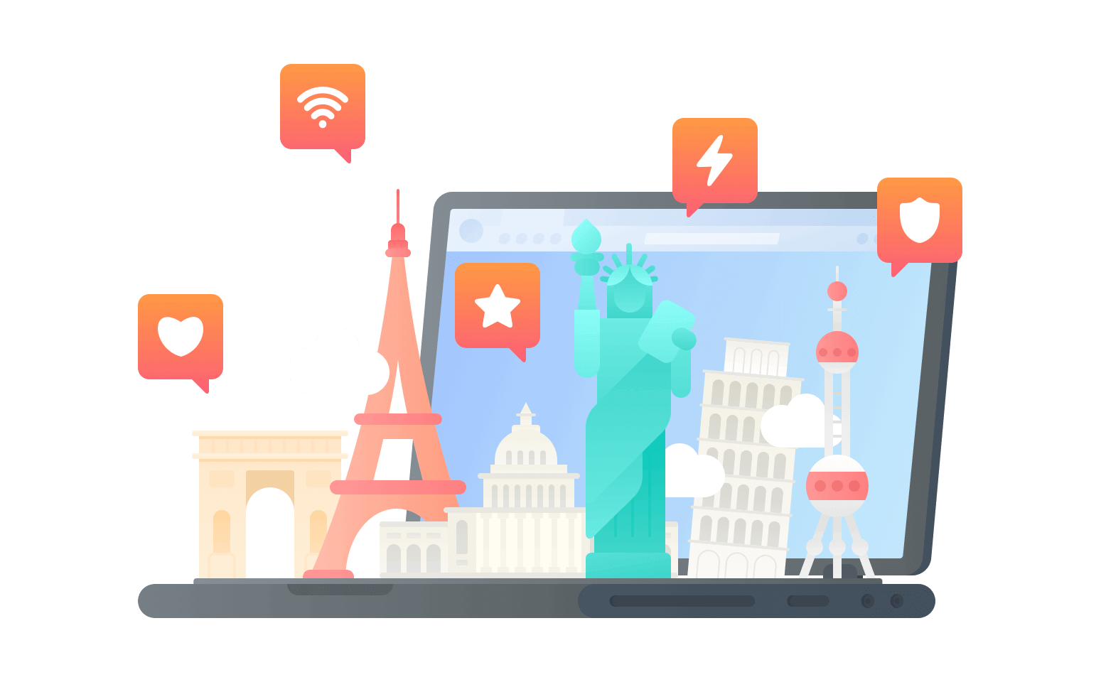 在基里巴斯连接到中国的加速器 - 华人VPN